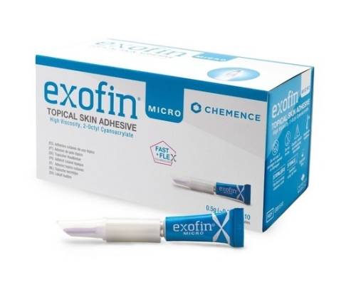 Инновационный хирургический кожный клей – EXOFIN® 0,5 мл Инновационный хирургический кожный клей - EXOFIN® 0,5 мл